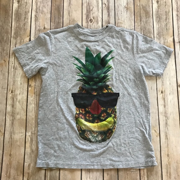 P.S. from Aeropostale Pinapple with Shades Shirt - Picture 1 of 5
